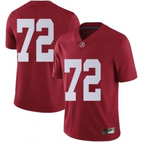 Sale - Alabama Crimson Tide Pierce Quick #72 Crimson Limited Men Official NCAA Football Jersey