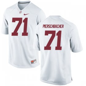 Sale - Alabama Crimson Tide Ross Pierschbacher #71 White Replica Women Classic High School Football Jersey